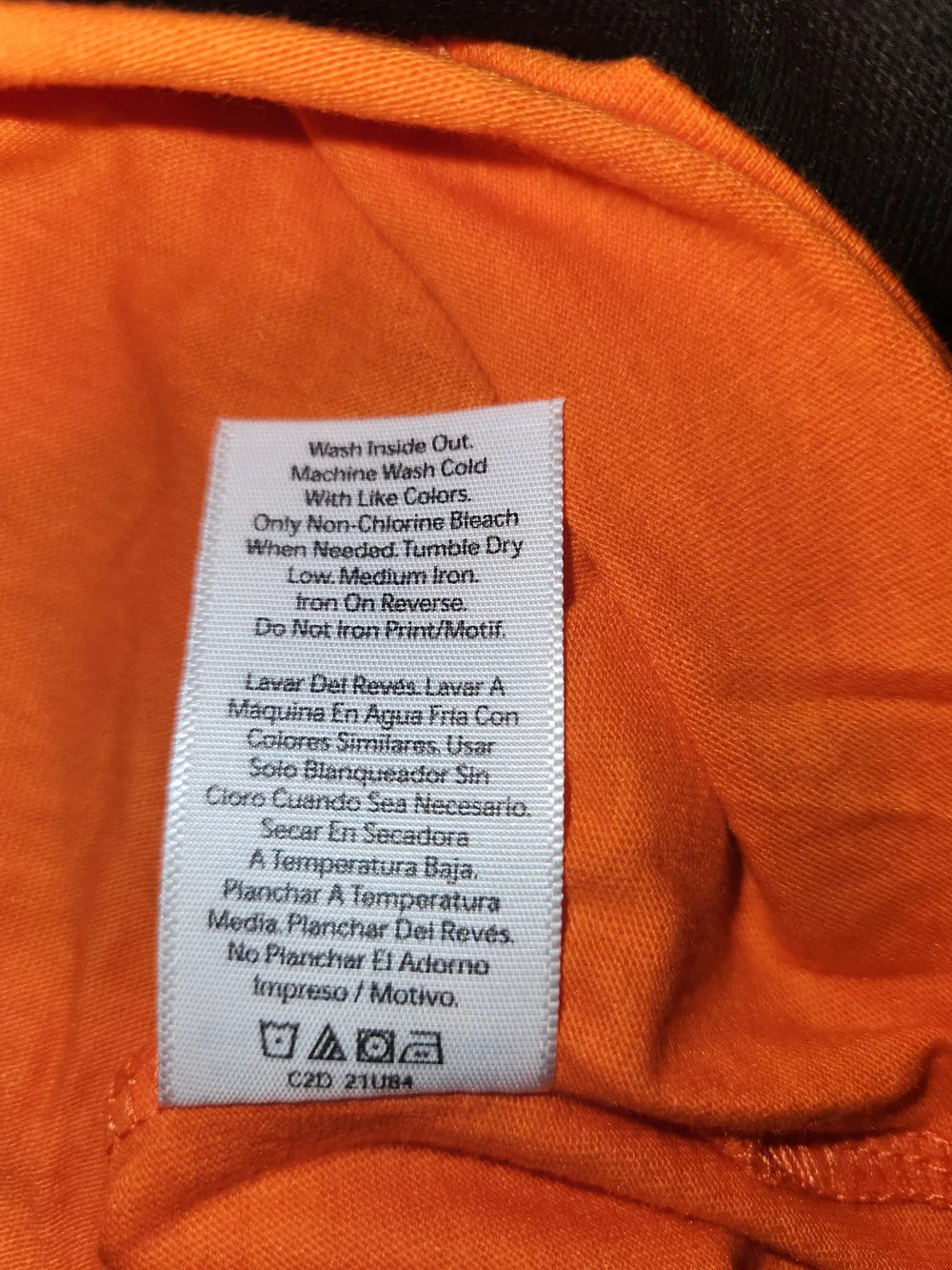 Kids Orange 'Tricks or Treats' Long-Sleeve Matching Set Size 4T